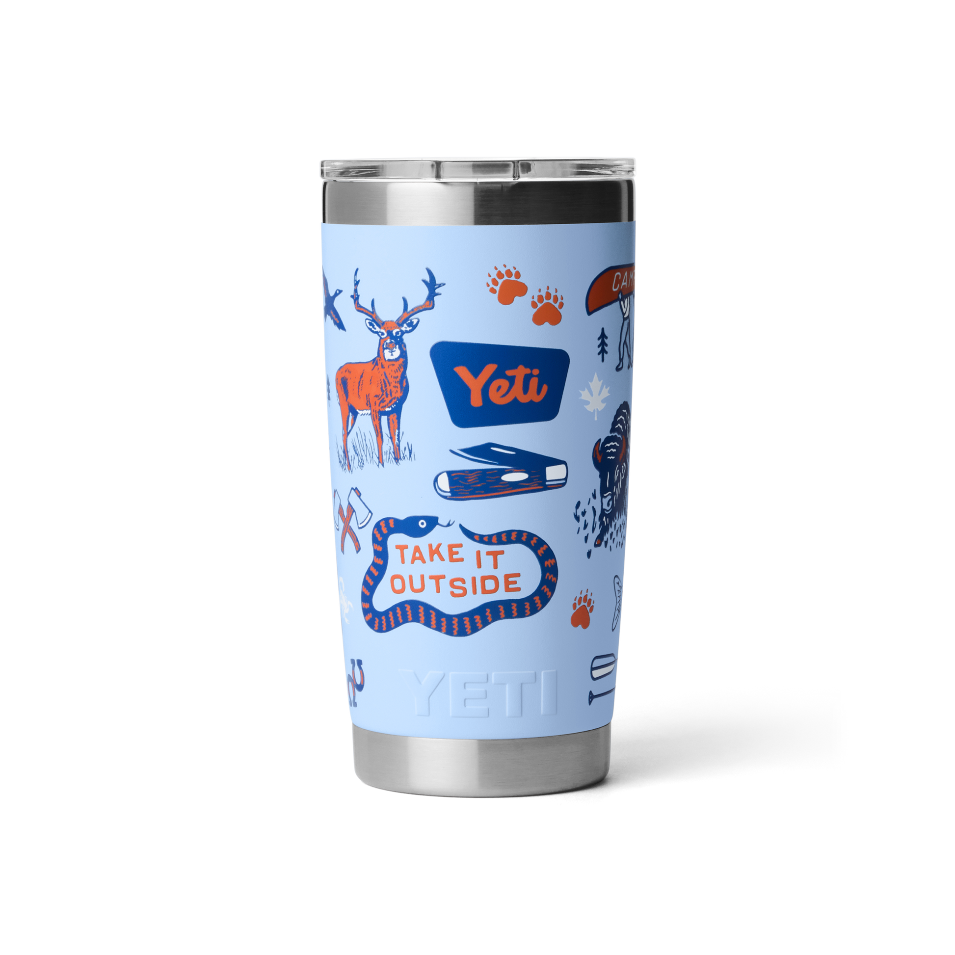 YETI Rambler® 20 oz (591 ml) Tumbler Big Sky Summer Camp