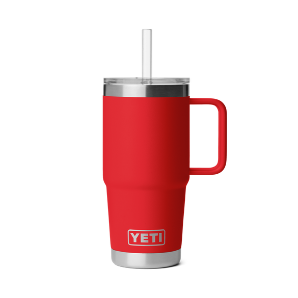 YETI Rambler® 25 oz (739 ml) Straw Mug 2.0 Rescue Red