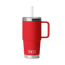 YETI Rambler® 25 oz (739 ml) Straw Mug 2.0 Rescue Red
