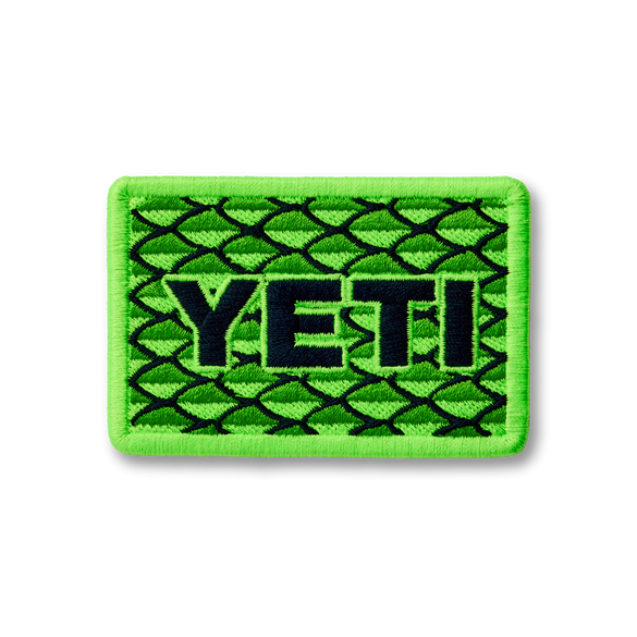 YETI Scales Patch Green