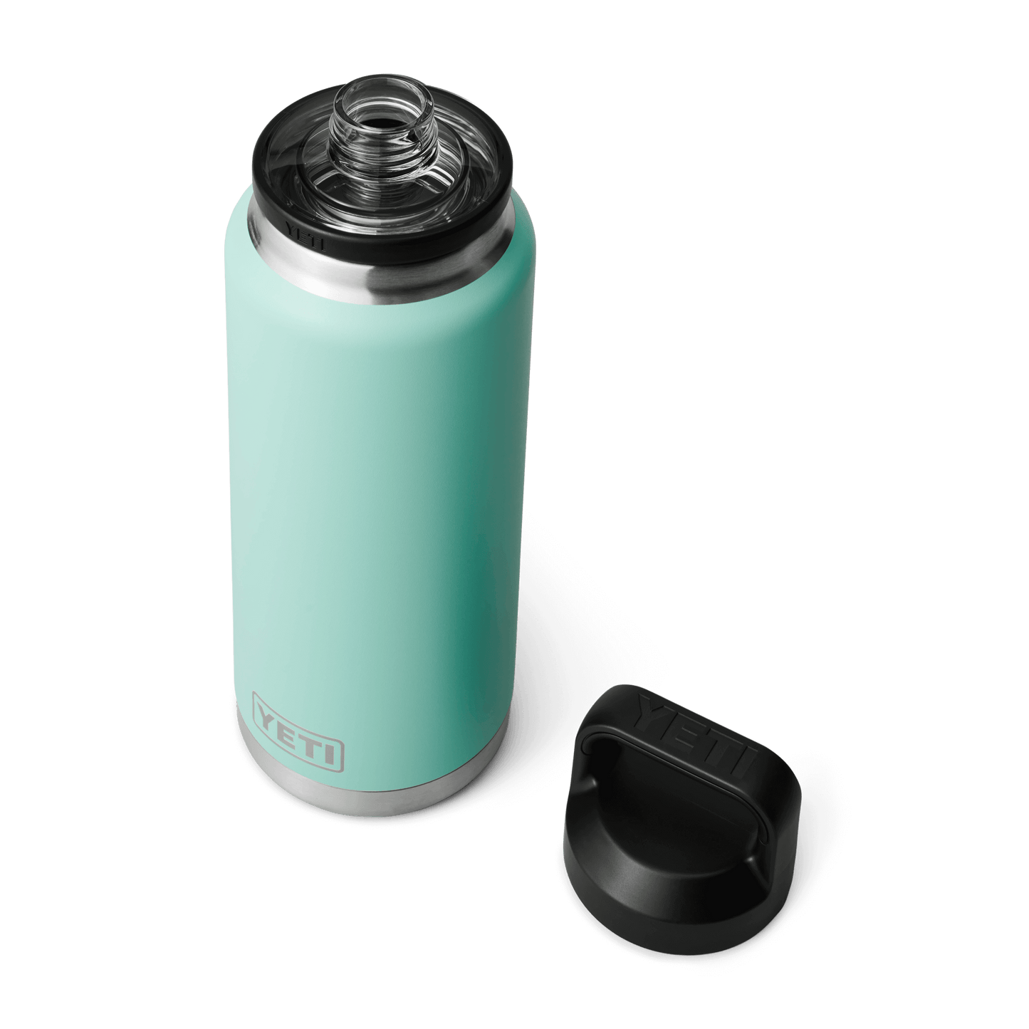 YETI Rambler® Borraccia da 36 oz (1065 ml) con tappo Chug Sea Foam