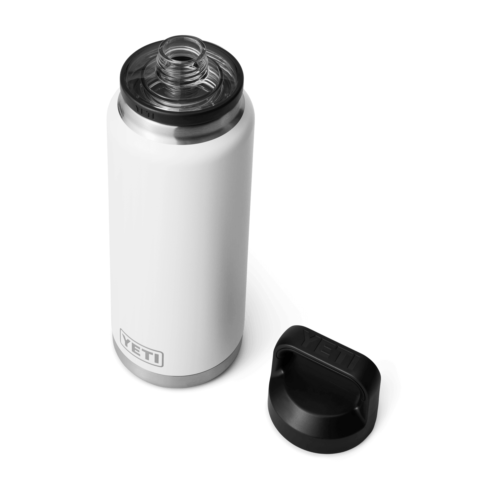 YETI Rambler® Borraccia da 26 oz (760 ml) con tappo Chug Bianco