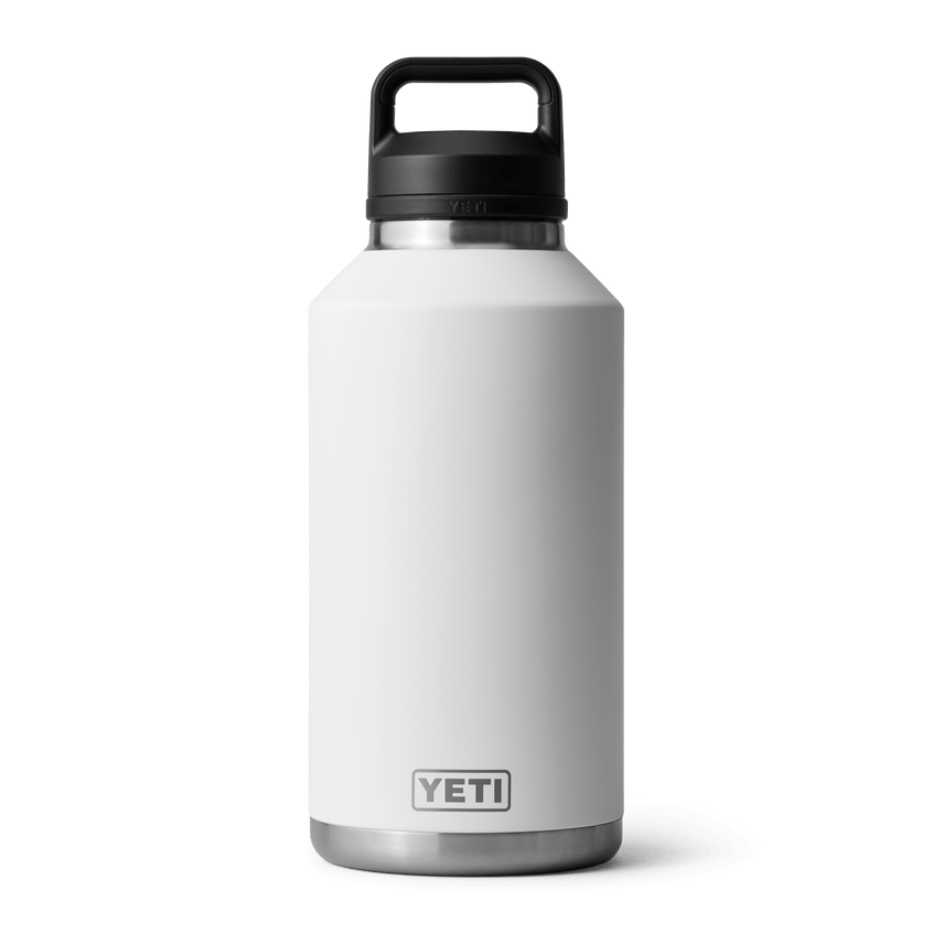 YETI Rambler® Borraccia da 64 oz (1,9 L) con tappo Chug Bianco