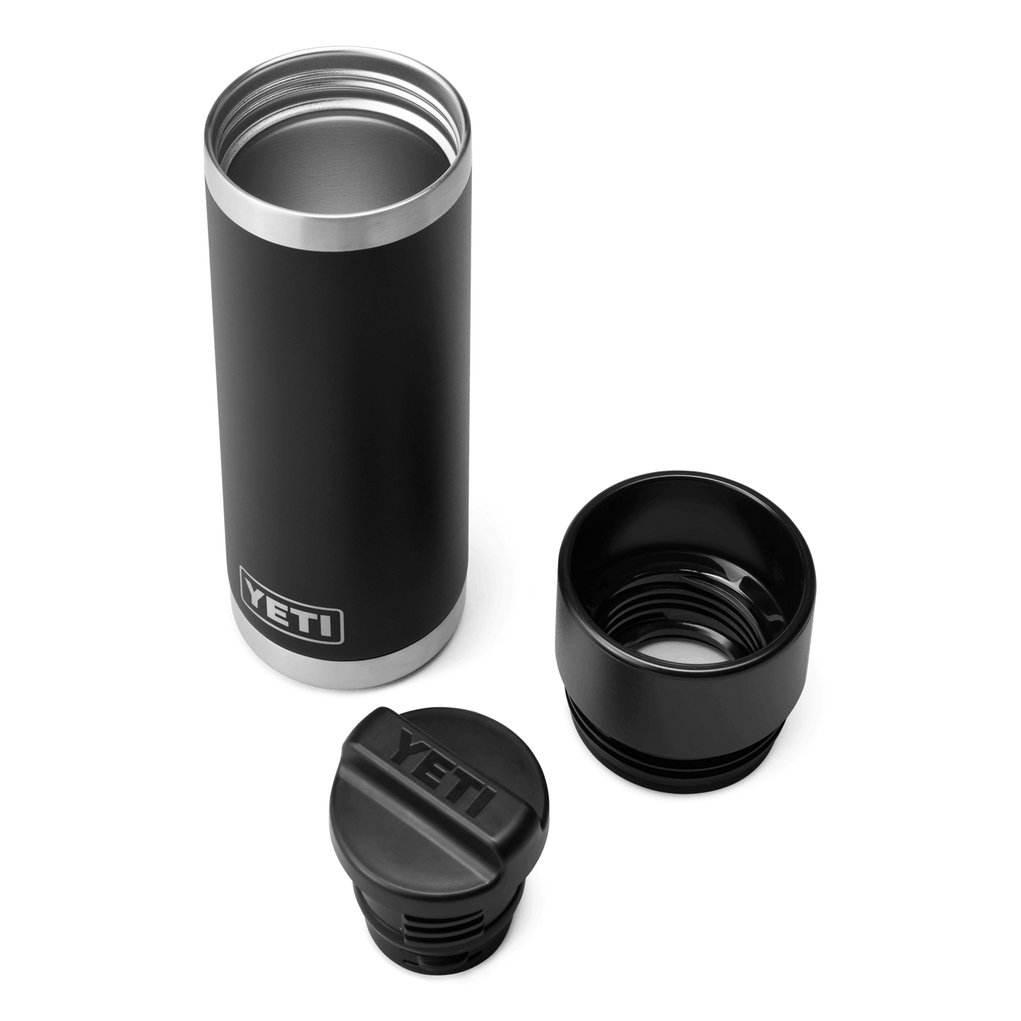 YETI Rambler® Borraccia da 18 oz (532 ml) con tappo HotShot Nero