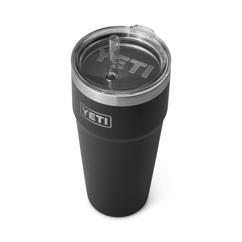 YETI Rambler® Tazza con cannuccia da 760 ml (26 once) Nero