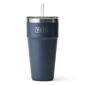 YETI Rambler® Tazza con cannuccia da 760 ml (26 once) Navy