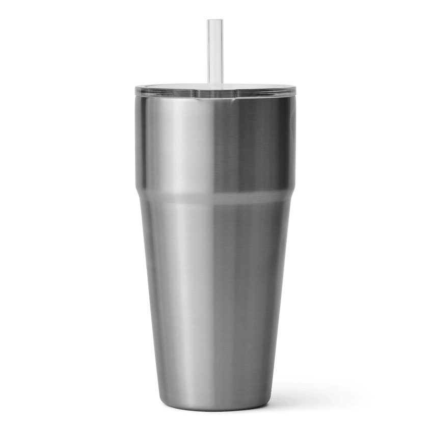 YETI Rambler® Tazza con cannuccia da 760 ml (26 once) Stainless Steel