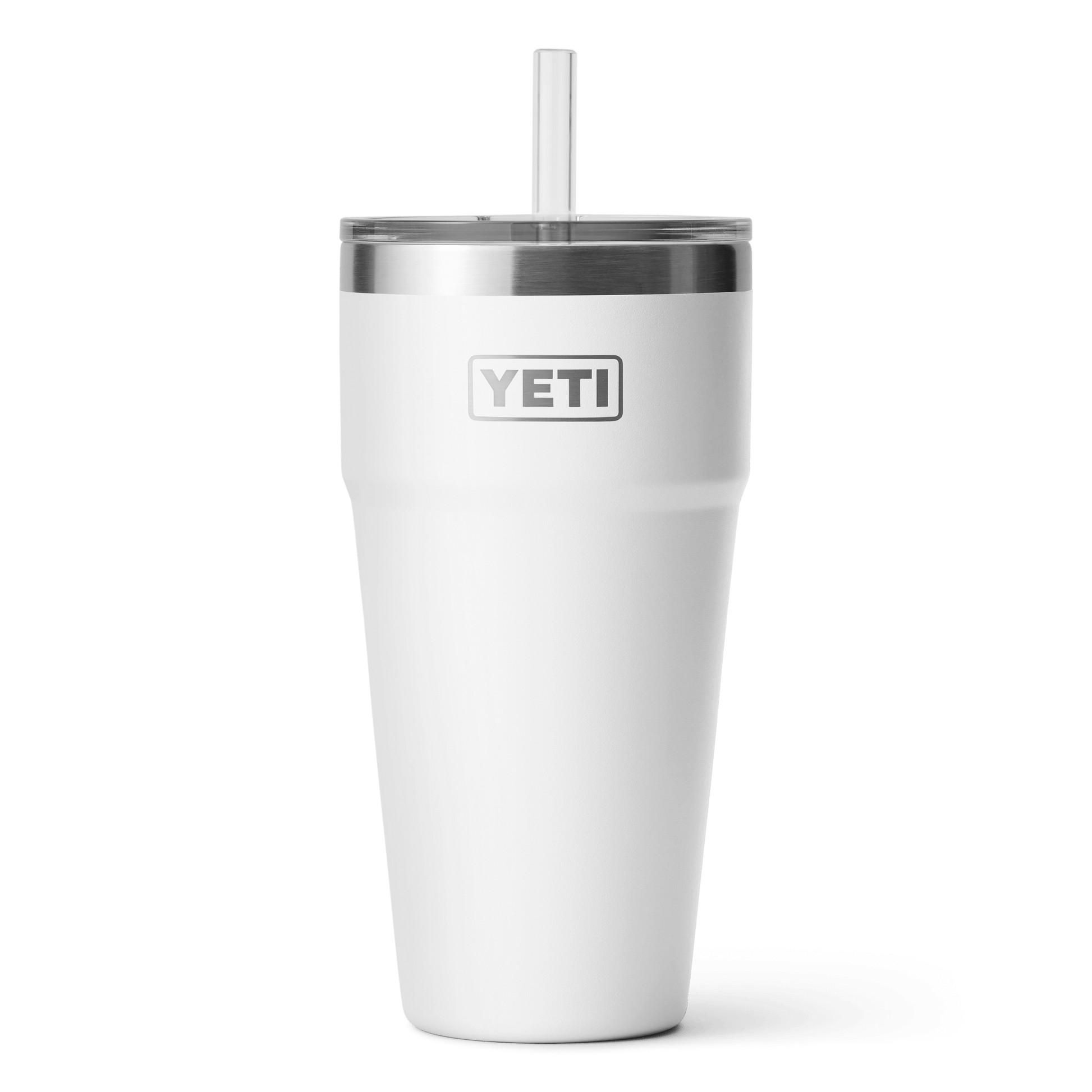 YETI Rambler® Tazza con cannuccia da 760 ml (26 once) Bianco