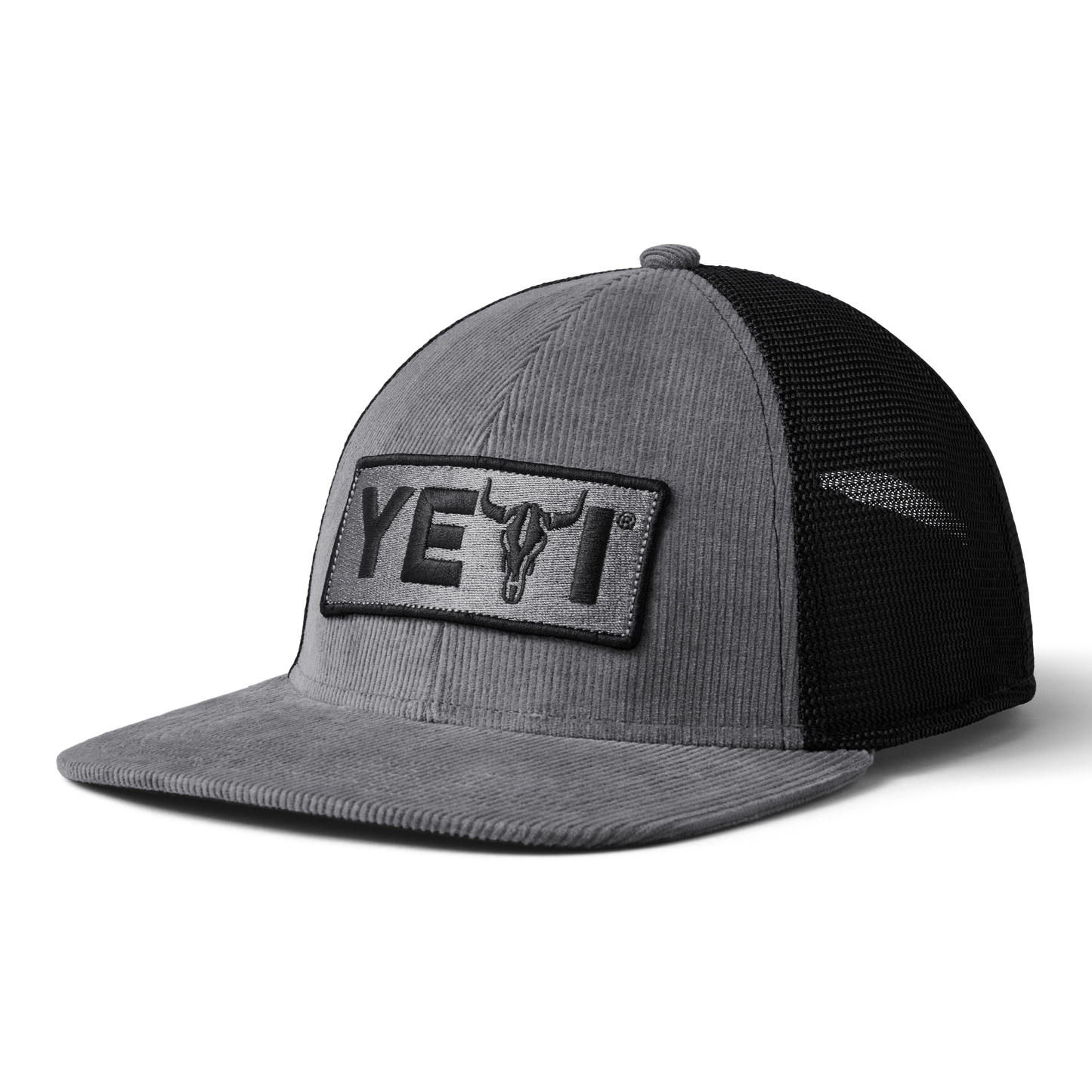 Cappello a tesa piatta Steer YETI Grey