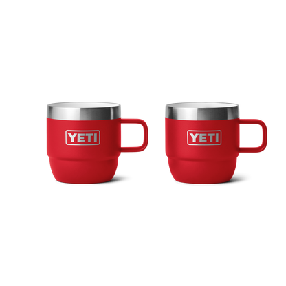 YETI Rambler® Tazza impilabile da 6 oz (177 ml) Rescue Red