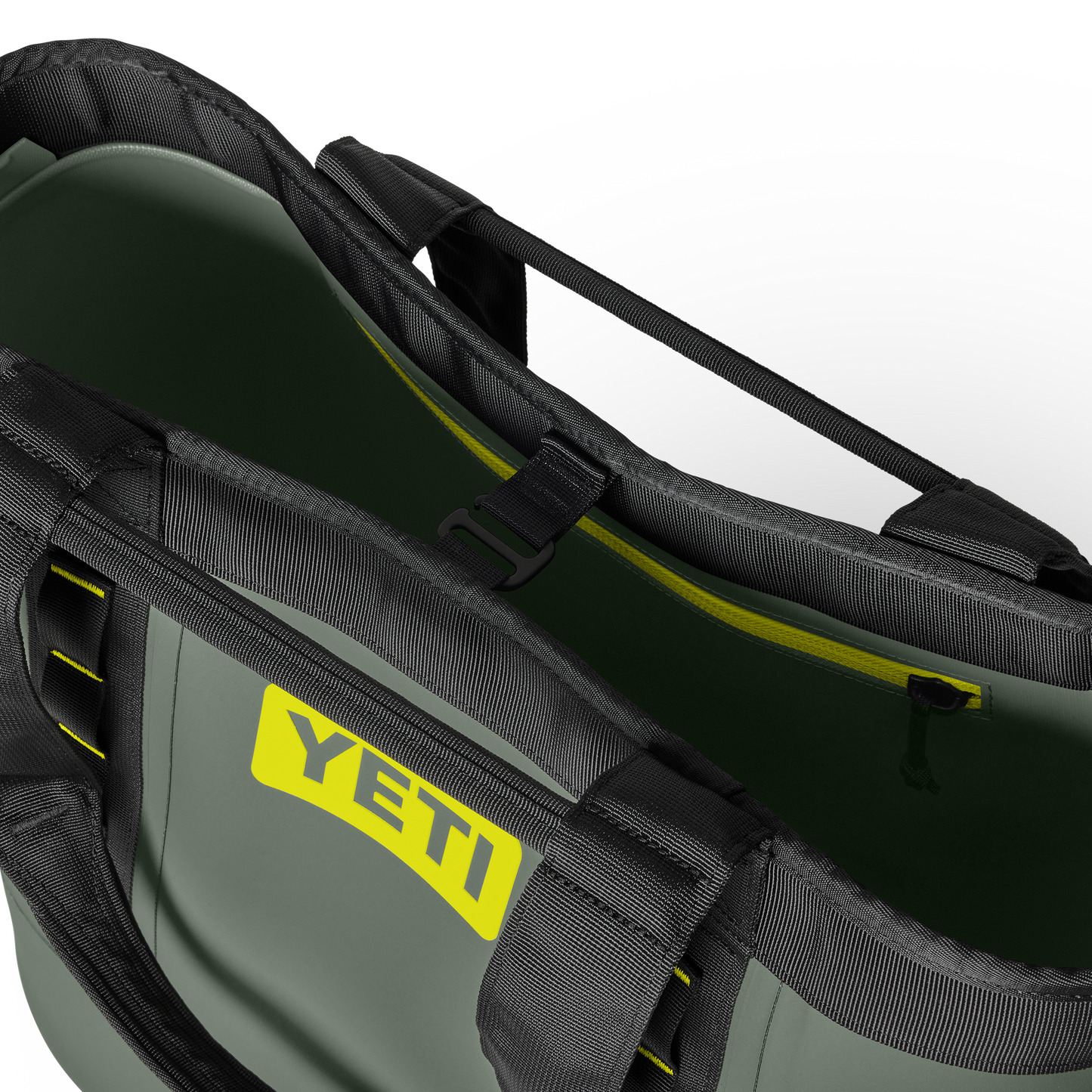 YETI Camino® 35 Carryall Tote Bag Camp Green / Firefly Yellow