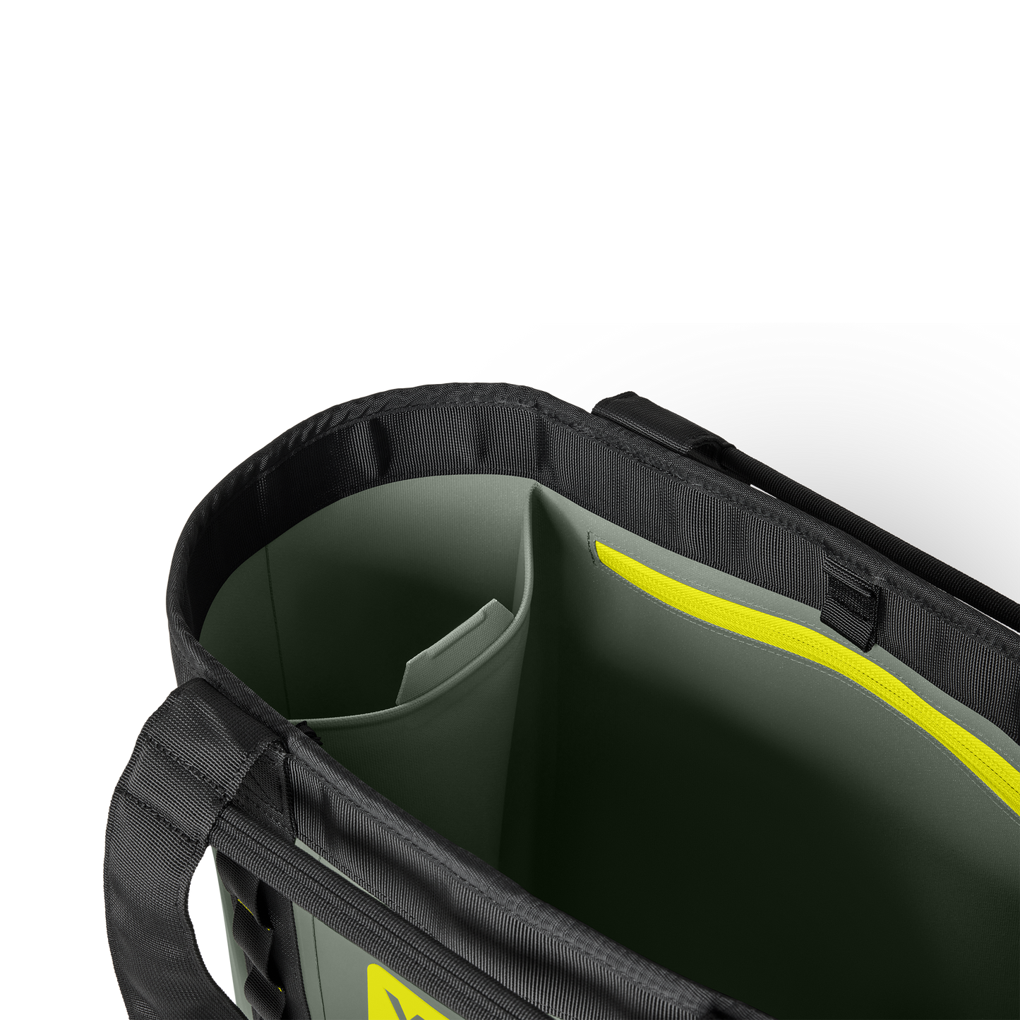 YETI Camino® 35 Carryall Tote Bag Camp Green / Firefly Yellow