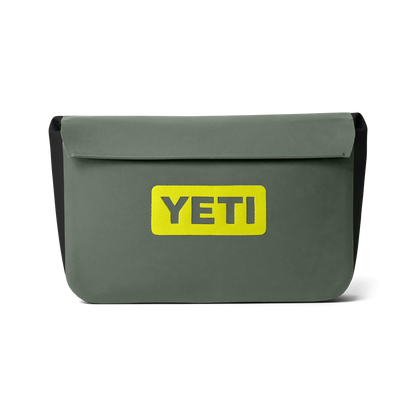 YETI Sidekick Dry® 3L Waterproof Gear Case Camp Green / Firefly Yellow