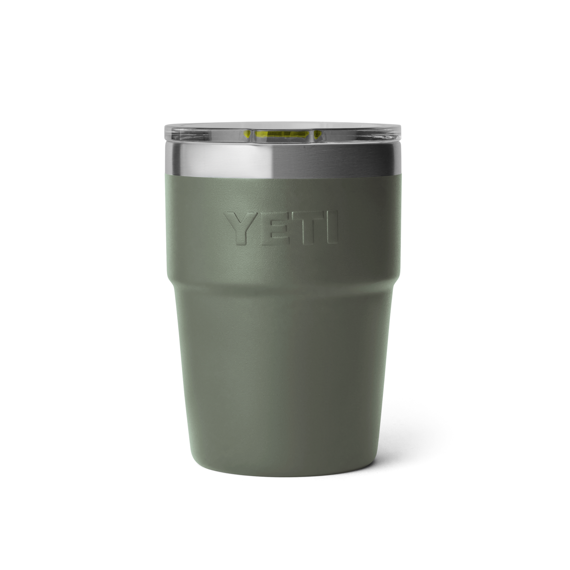 YETI Rambler® 16 oz (473 ml) Stackable Cup Camp Green / Firefly Yellow