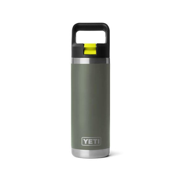 YETI Rambler® 18 oz (532 ml) Bottle Camp Green / Firefly Yellow