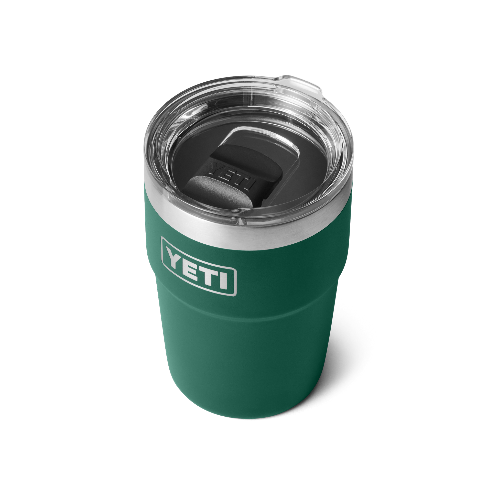 YETI Rambler® Tazza impilabile da 16 oz (473 ml) Black Forest Green
