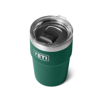 YETI Rambler® Tazza impilabile da 16 oz (473 ml) Black Forest Green
