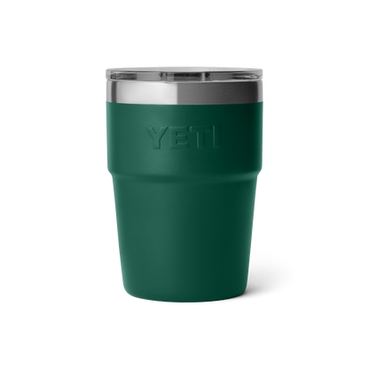 YETI Rambler® Tazza impilabile da 16 oz (473 ml) Black Forest Green