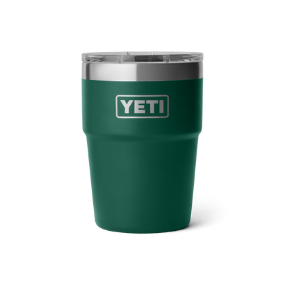 YETI Rambler® Tazza impilabile da 16 oz (473 ml) Black Forest Green