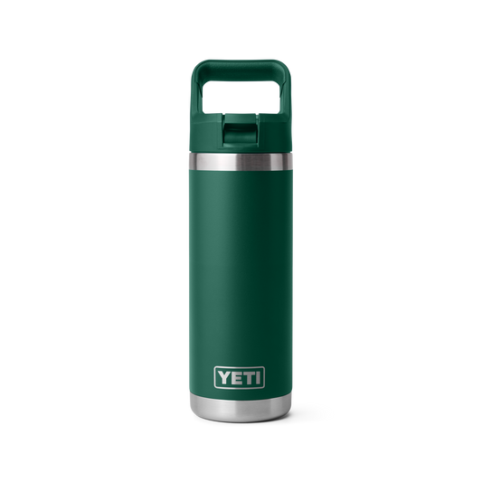 YETI Rambler® 18 oz (532 ml) Bottle Black Forest Green