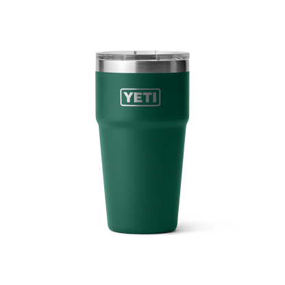 YETI Rambler® Tazza impilabile da 20 oz (591 ml) Black Forest Green