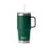 YETI Rambler® 25 oz (739 ml) Straw Mug Black Forest Green