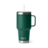 YETI Rambler® 35 oz (1 l) Straw Mug Black Forest Green