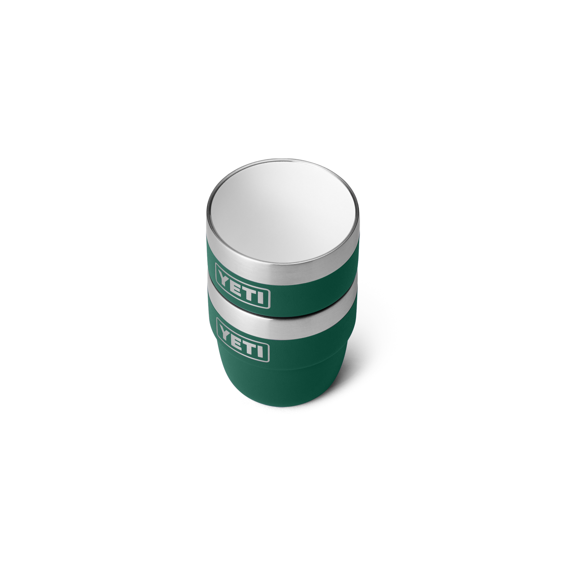 YETI Rambler® Tazza impilabile da 4 oz (118 ml) Black Forest Green