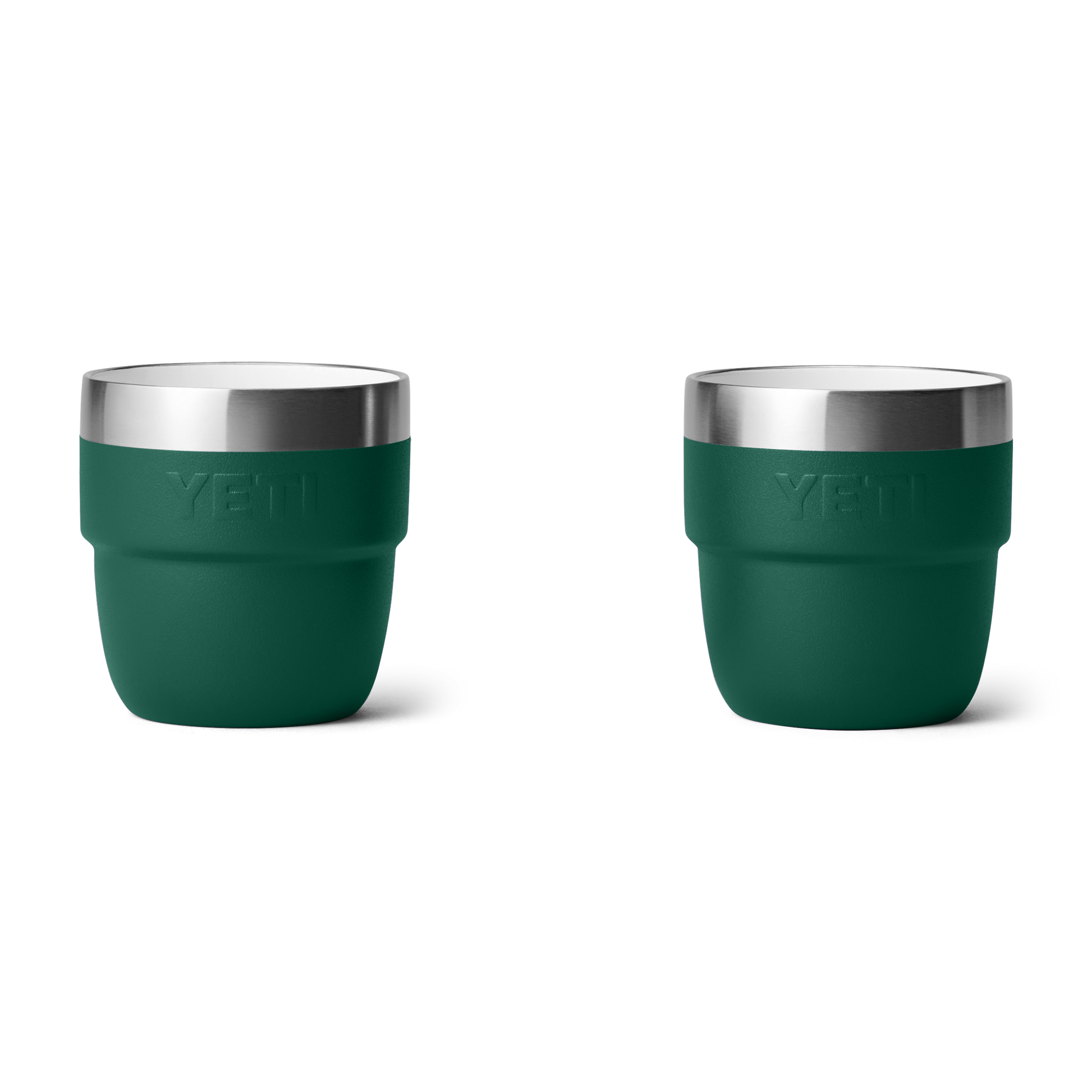 YETI Rambler® Tazza impilabile da 4 oz (118 ml) Black Forest Green