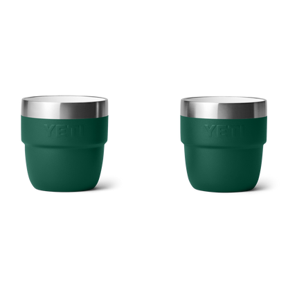 YETI Rambler® Tazza impilabile da 4 oz (118 ml) Black Forest Green