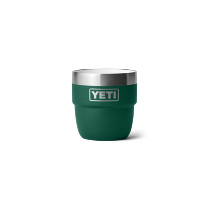 YETI Rambler® Tazza impilabile da 4 oz (118 ml) Black Forest Green