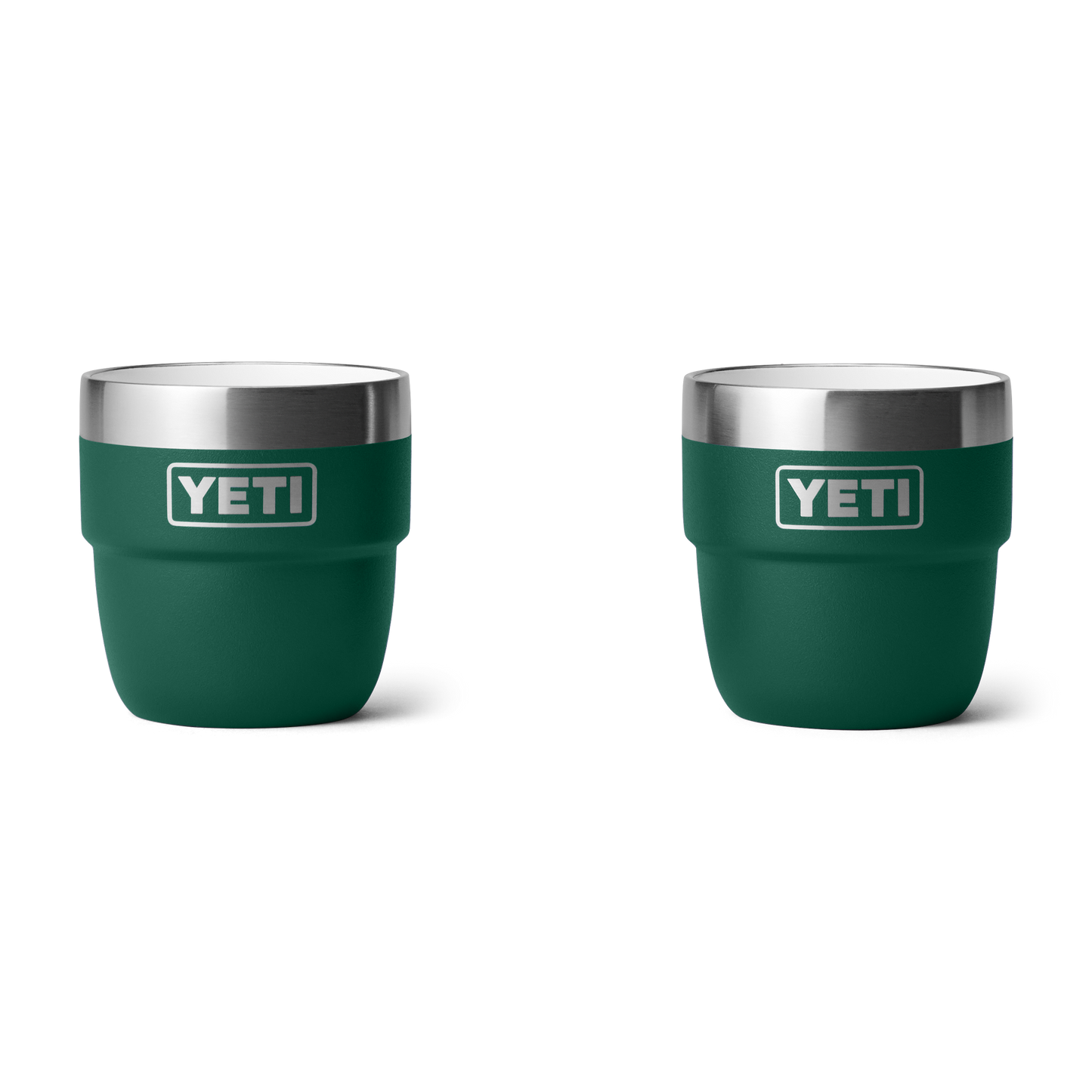 YETI Rambler® Tazza impilabile da 4 oz (118 ml) Black Forest Green