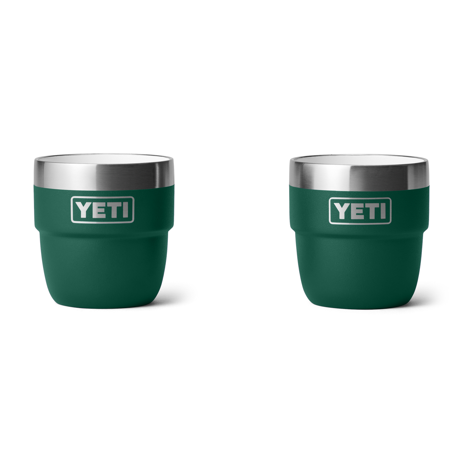 YETI Rambler® Tazza impilabile da 4 oz (118 ml) Black Forest Green