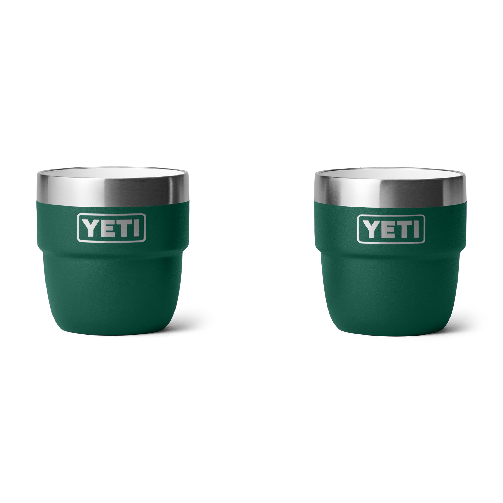 YETI Rambler® Tazza impilabile da 4 oz (118 ml) Black Forest Green