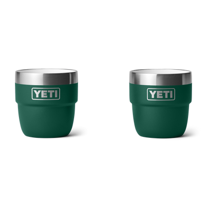 YETI Rambler® Tazza impilabile da 4 oz (118 ml) Black Forest Green