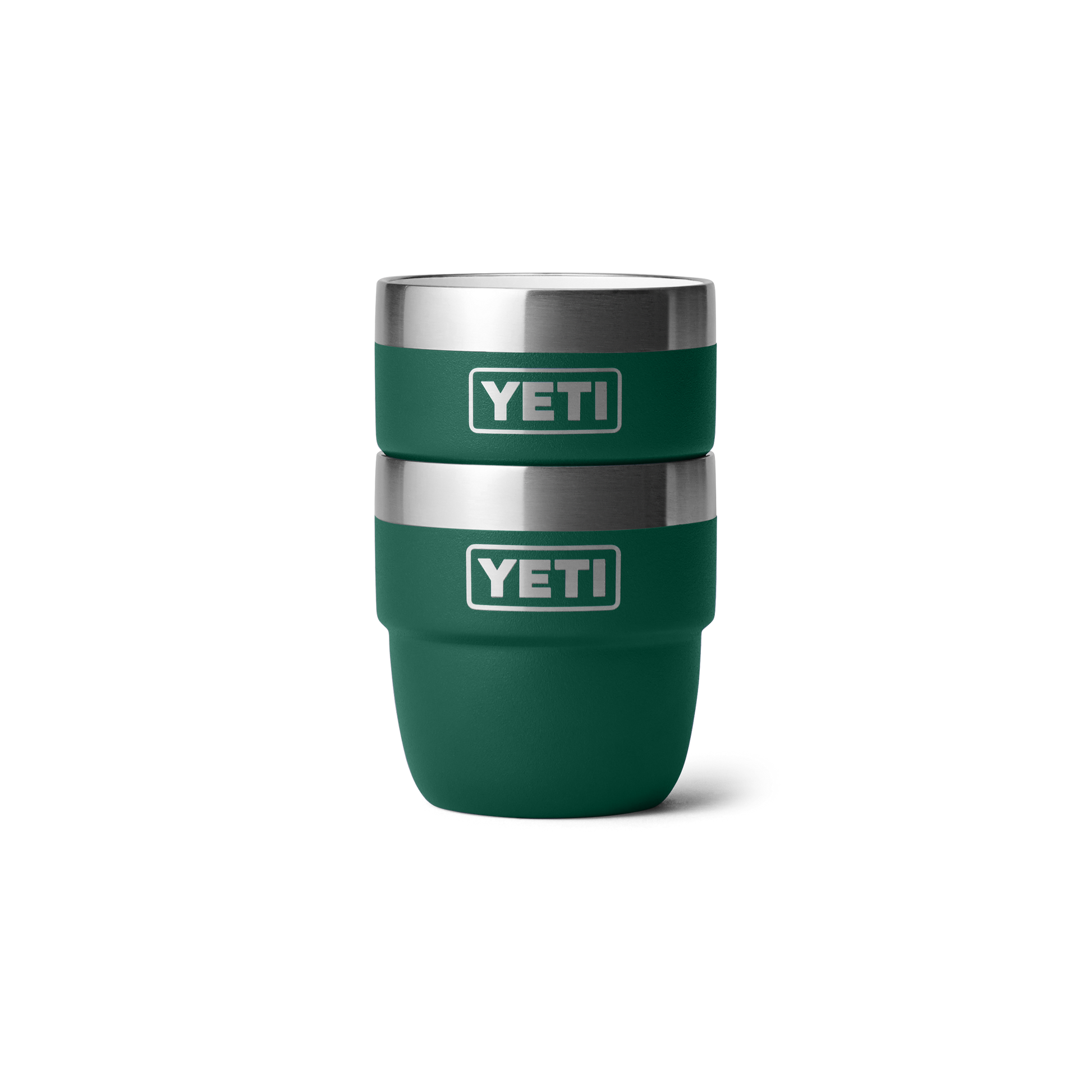 YETI Rambler® Tazza impilabile da 4 oz (118 ml) Black Forest Green