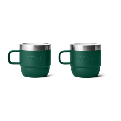 YETI Rambler® Tazza impilabile da 6 oz (177 ml) Black Forest Green