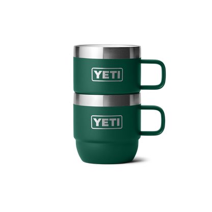 YETI Rambler® Tazza impilabile da 6 oz (177 ml) Black Forest Green