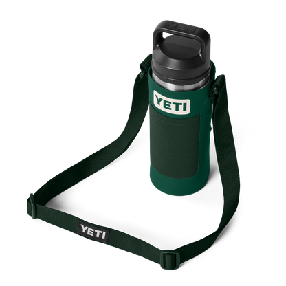 YETI Rambler® Bottle Sling Piccola Black Forest Green