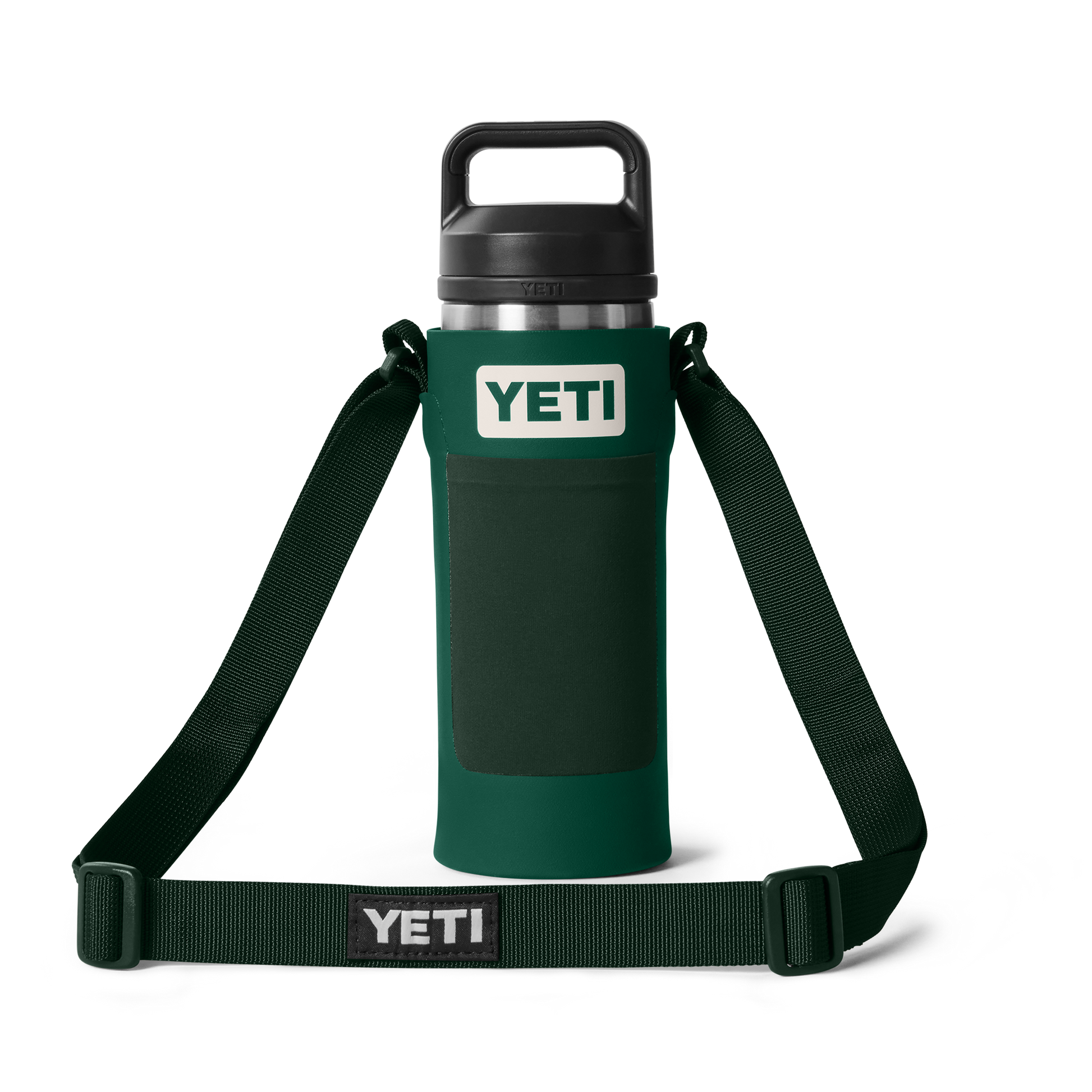 YETI Rambler® Bottle Sling Piccola Black Forest Green