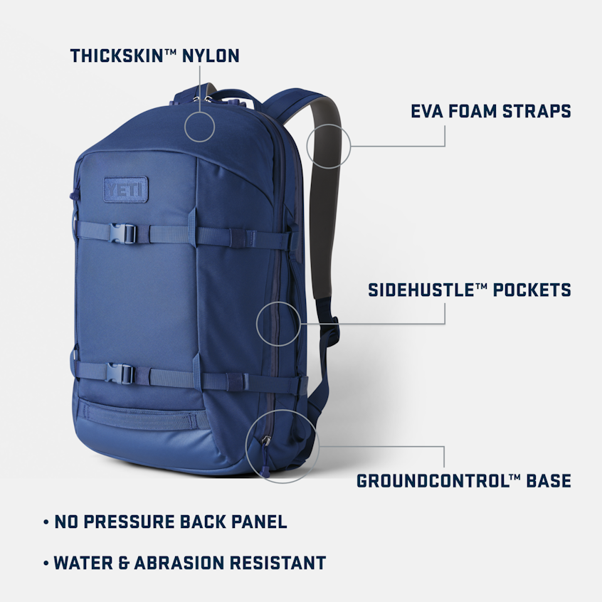 YETI Crossroads® Zaino da 27 L Nero