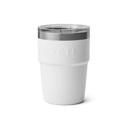 YETI Rambler® Tazza impilabile da 16 oz (475 ml) Bianco