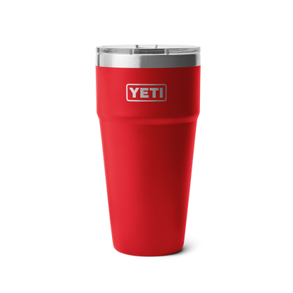 YETI Rambler® Tazza impilabile da 30 oz (887 ml) Rescue Red