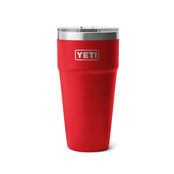 YETI Rambler® Tazza impilabile da 30 oz (887 ml) Rescue Red