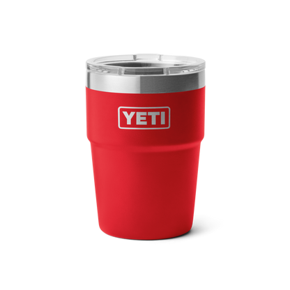 YETI Rambler® Tazza impilabile da 16 oz (475 ml) Rescue Red
