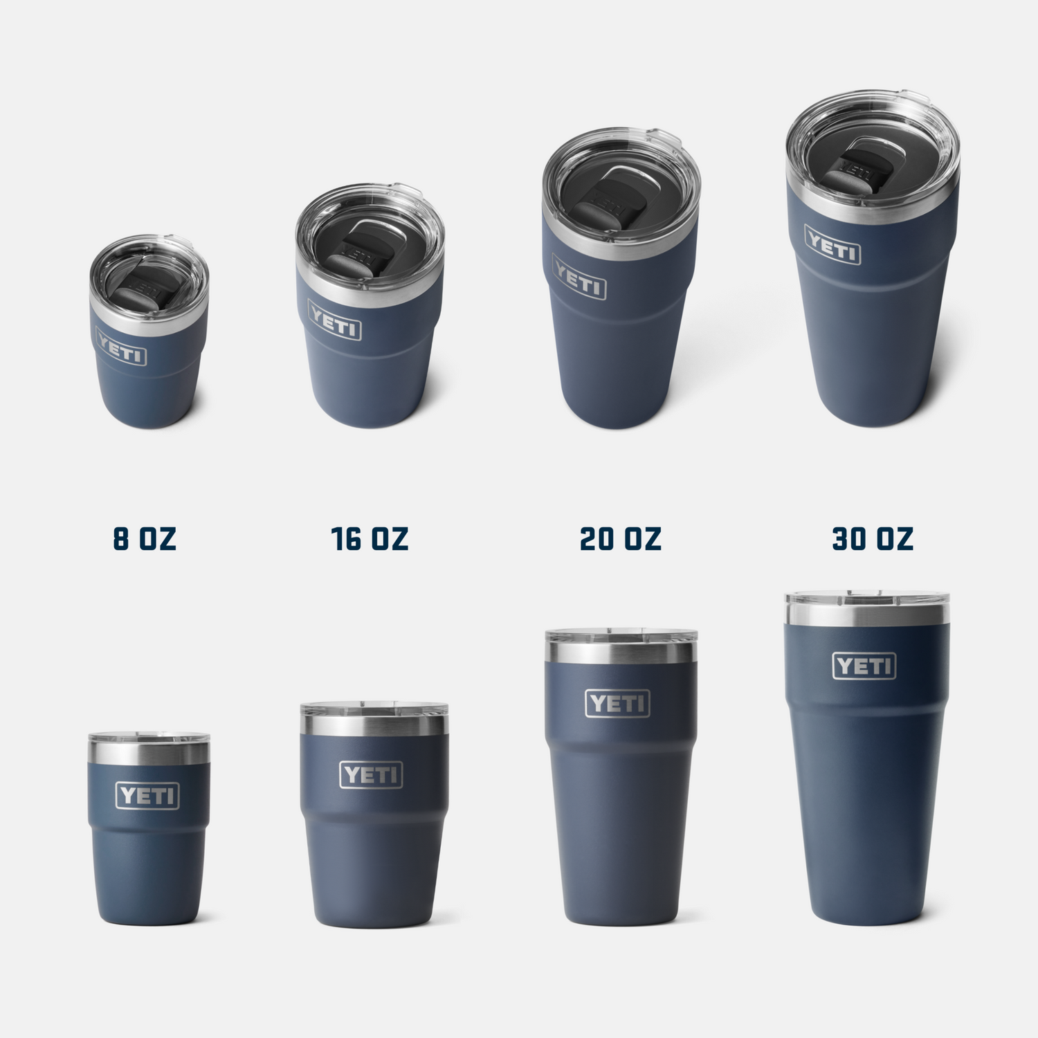 YETI Rambler® Tazza impilabile da 20 oz (591 ml) Navy