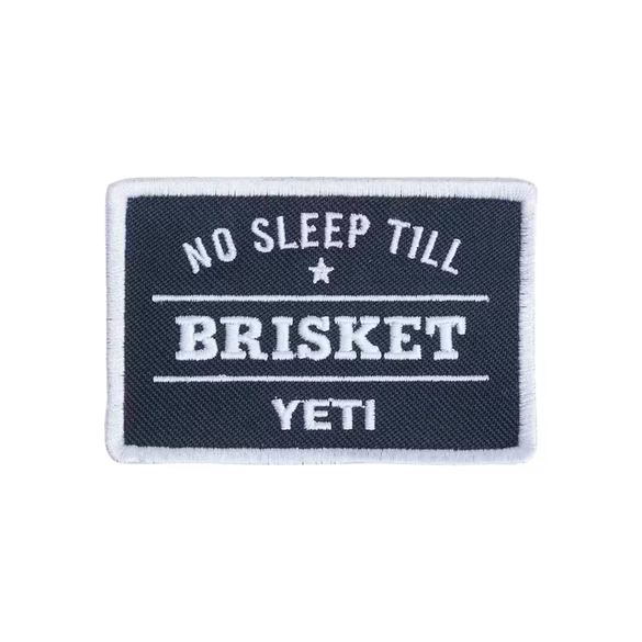 YETI No Sleep Till Brisket Patch Navy