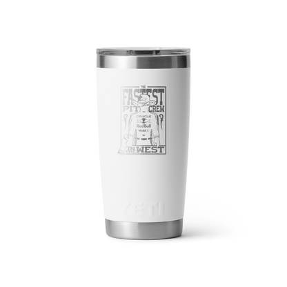 Oracle Red Bull Racing Rambler® Bicchiere 20 oz (591 ml) - Fastest Pit Crew