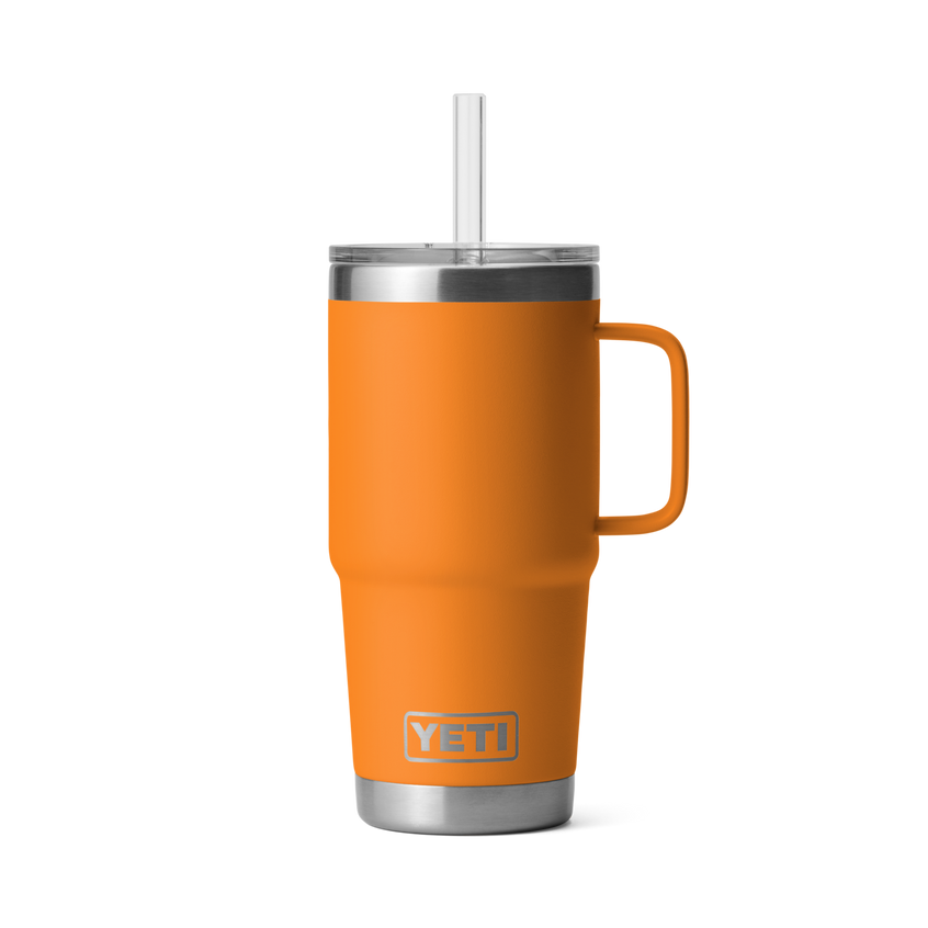 YETI Rambler® Tazza Da 25 oz (710 ml) Con coperchio con cannuccia King Crab