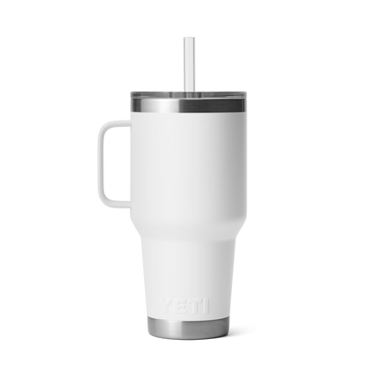 YETI Rambler® Tazza Da 35 oz (994 ml) Con coperchio con cannuccia Bianco